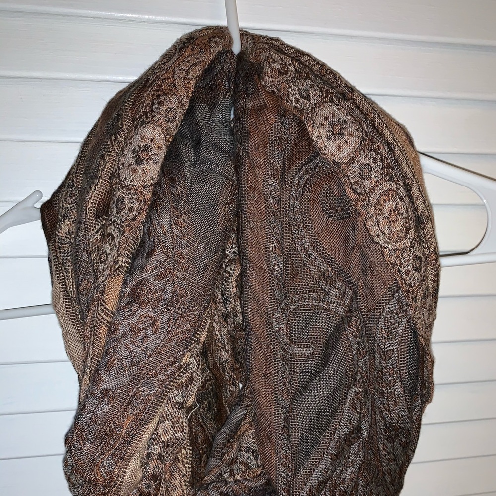 Brown scarf